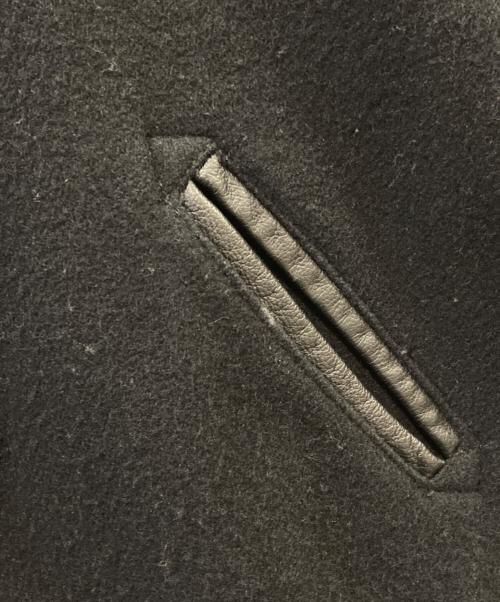 octonek（オクトネック）Octonek (オクトネック) レザー切替ブルゾン ブラック サイズ:38、14の古着・服飾アイテム