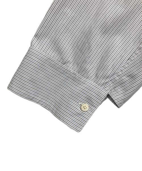 JIL SANDER（ジルサンダー）JIL SANDER (ジルサンダー) ストライプシャツ ブルー サイズ:38の古着・服飾アイテム