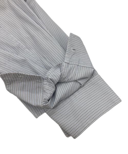 JIL SANDER（ジルサンダー）JIL SANDER (ジルサンダー) ストライプシャツ ブルー サイズ:38の古着・服飾アイテム