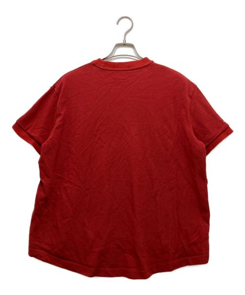 FRED PERRY（フレッドペリー）FRED PERRY (フレッドペリー) RAY BEAMS (レイ ビームス) Reluxed Pique T-shirt レッド サイズ:UK10の古着・服飾アイテム