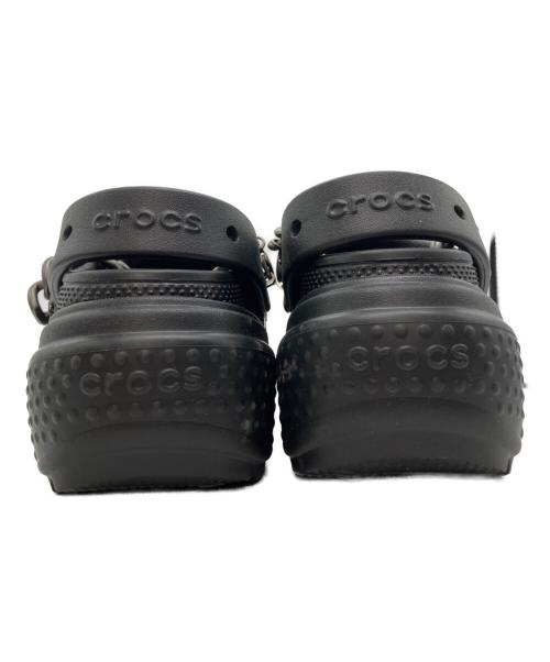 crocs（クロックス）crocs (クロックス) atmos pink (アトモスピンク) Stomp Embellished Clog ブラック サイズ:7の古着・服飾アイテム