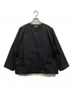 JOURNAL STANDARD relumeジャーナルスタンダード レリューム）の古着「SPENSIERATO クルーネックコクーンブルゾン」｜ブラック