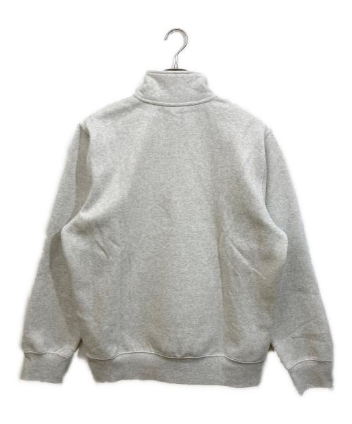 Carhartt WIP（カーハート ワークインプログレス）CARHARTT WIP (カーハート ワークインプログレス) CHASE NECK ZIP SWEAT グレー サイズ:Ｌの古着・服飾アイテム