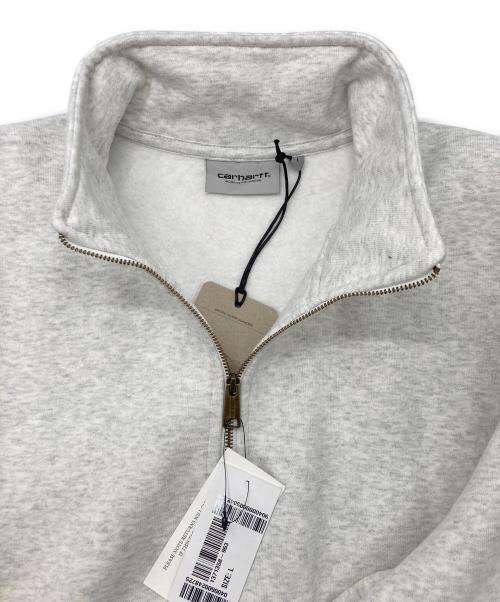 Carhartt WIP（カーハート ワークインプログレス）CARHARTT WIP (カーハート ワークインプログレス) CHASE NECK ZIP SWEAT グレー サイズ:Ｌの古着・服飾アイテム