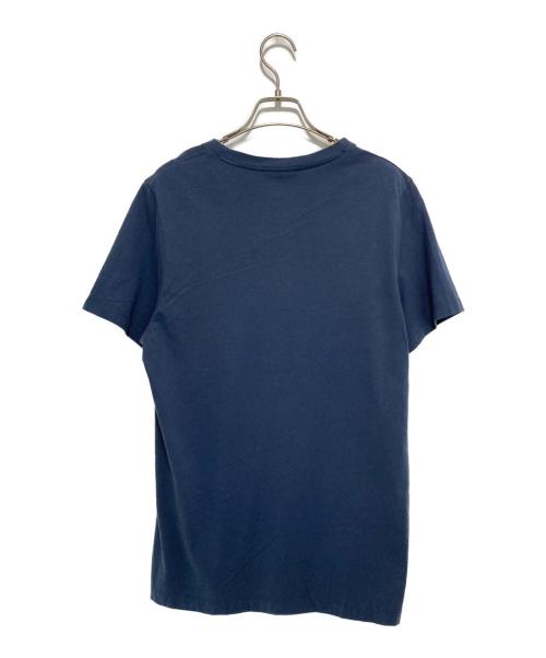 maison kitsune（メゾンキツネ）maison kitsune (メゾンキツネ) FOX HEAD PATCH REGULAR TEE-SHIRT ネイビー サイズ:Lの古着・服飾アイテム
