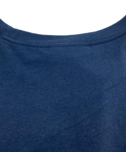 maison kitsune（メゾンキツネ）maison kitsune (メゾンキツネ) FOX HEAD PATCH REGULAR TEE-SHIRT ネイビー サイズ:Lの古着・服飾アイテム
