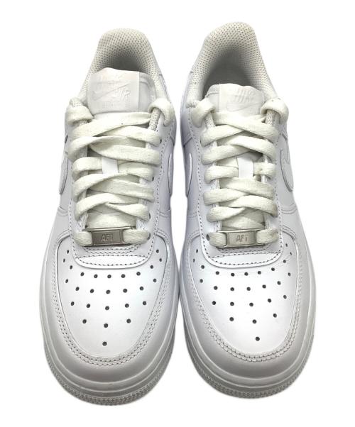 NIKE（ナイキ）NIKE (ナイキ) AIR FORCE1 ホワイト サイズ:22の古着・服飾アイテム