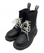 Dr.Martensドクターマーチン）の古着「WHITE STITCH 8ホールブーツ」｜ブラック