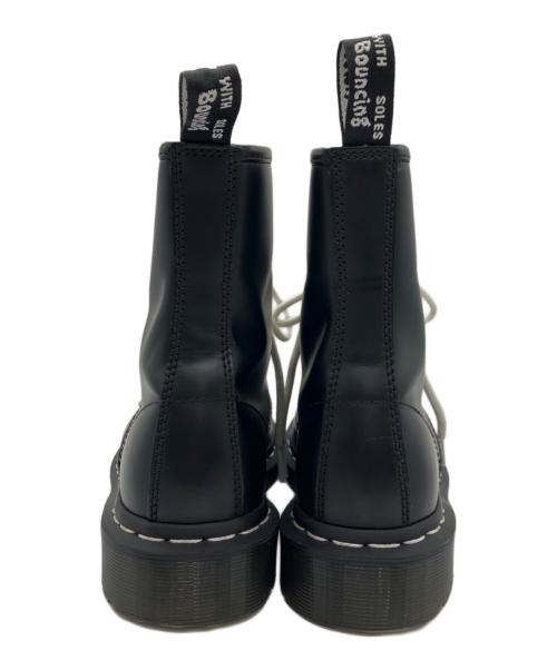 Dr.Martens（ドクターマーチン）Dr.Martens (ドクターマーチン) WHITE STITCH 8ホールブーツ ブラック サイズ:UK3の古着・服飾アイテム
