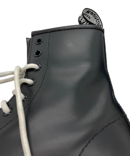 Dr.Martens（ドクターマーチン）Dr.Martens (ドクターマーチン) WHITE STITCH 8ホールブーツ ブラック サイズ:UK3の古着・服飾アイテム