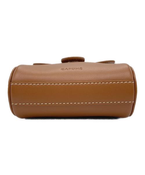 CAFUNE（カフネ）CAFUNE (カフネ) レザースマホショルダー ブラウンの古着・服飾アイテム