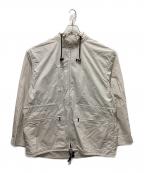 ATONエイトン）の古着「TRAVEL NYLON PACKABLE JACKET」｜ライトグレー