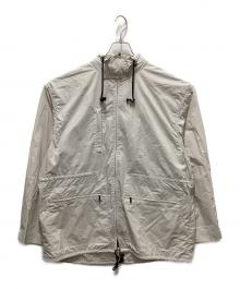 ATON（エイトン）の古着「TRAVEL NYLON PACKABLE JACKET」｜ライトグレー