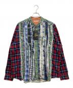 Rebuild by Needlesリビルドバイニードルス）の古着「7Cuts Flannel Shirt」｜マルチカラー