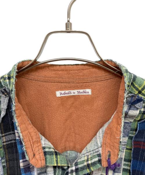 Rebuild by Needles（リビルドバイニードルス）Rebuild by Needles (リビルドバイニードルス) 7Cuts Flannel Shirt マルチカラー サイズ:不明の古着・服飾アイテム