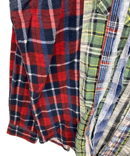 Rebuild by Needles（リビルドバイニードルス）Rebuild by Needles (リビルドバイニードルス) 7Cuts Flannel Shirt マルチカラー サイズ:不明の古着・服飾アイテム