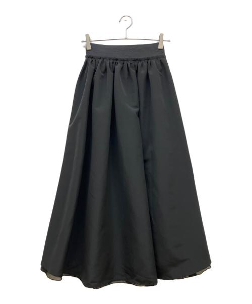 THREE SQUARE（スリースクエア）THREE SQUARE (スリースクエア) リバーシブルグランドットスカート ブラック サイズ:Freeの古着・服飾アイテム