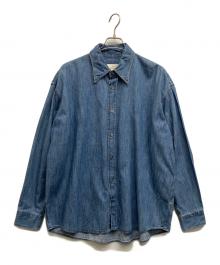 STUDIO NICHOLSON×ZARA（スタジオ ニコルソン×ザラ）の古着「デニムシャツ」｜インディゴ