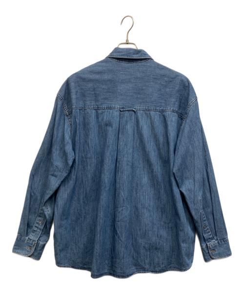 STUDIO NICHOLSON（スタジオ ニコルソン）STUDIO NICHOLSON (スタジオ ニコルソン) ZARA (ザラ) デニムシャツ インディゴ サイズ:Sの古着・服飾アイテム