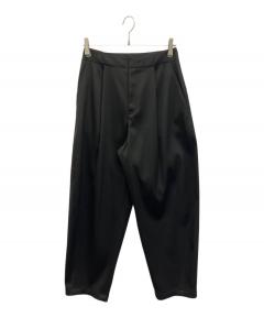lohen ローヘン　ダブルクロスフォルムパンツ　ブラック　38 LOHEN ローヘンダブルクロスフォルムパンツ38