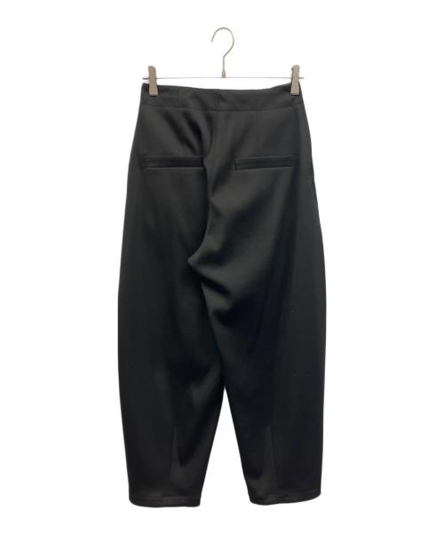 LOHEN（ローヘン）LOHEN (ローヘン) ダブルクロスフォルムパンツ ブラック サイズ:38の古着・服飾アイテム