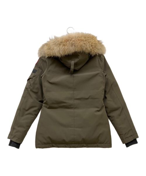 CANADA GOOSE（カナダグース）CANADA GOOSE (カナダグース) MONTEBELLO PARKA オリーブ サイズ:XSの古着・服飾アイテム