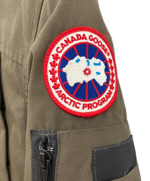 CANADA GOOSE（カナダグース）CANADA GOOSE (カナダグース) MONTEBELLO PARKA オリーブ サイズ:XSの古着・服飾アイテム