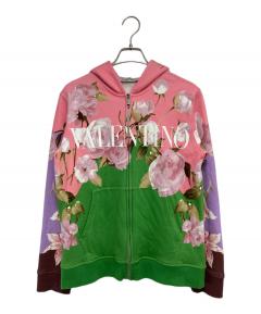中古・古着通販】VALENTINO (ヴァレンティノ) 総柄半袖シャツ ブラック