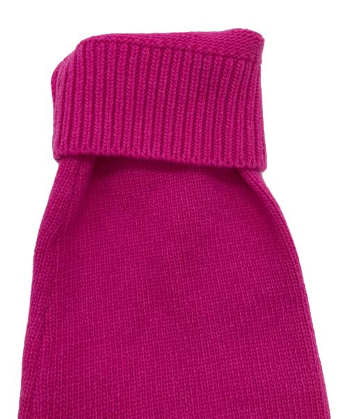 VALENTINO（ヴァレンティノ）VALENTINO (ヴァレンティノ) ウールリボンニット ピンク サイズ:Sの古着・服飾アイテム