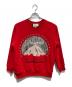 GUCCI（グッチ）の古着「Paramountスパンコールスウェット」｜レッド