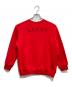 GUCCI (グッチ) Paramountスパンコールスウェット レッド サイズ:XXS：30000円