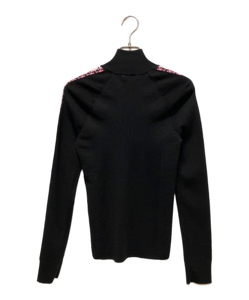 CHANEL（シャネル）CHANEL (シャネル) ハーフジップニット ブラック サイズ:36の古着・服飾アイテム
