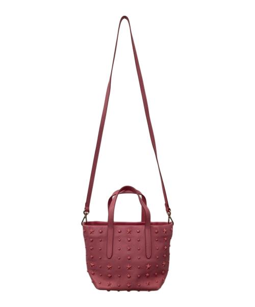 JIMMY CHOO（ジミーチュウ）JIMMY CHOO (ジミーチュウ) 2WAYバッグ ピンクの古着・服飾アイテム