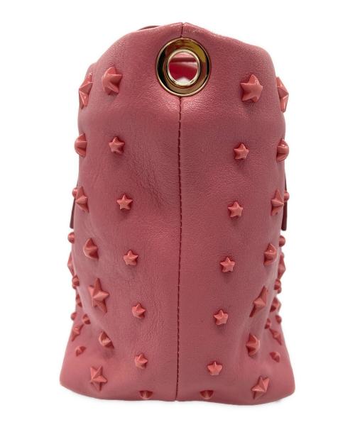 JIMMY CHOO（ジミーチュウ）JIMMY CHOO (ジミーチュウ) 2WAYバッグ ピンクの古着・服飾アイテム