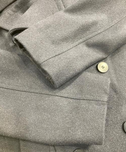 agnes b homme（アニエスベーオム）agnes b homme (アニエスベーオム) ダブルウールコート ネイビー サイズ:46の古着・服飾アイテム