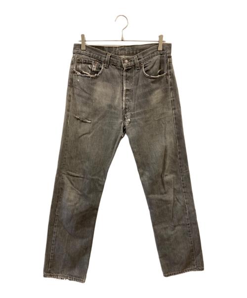 LEVI'S（リーバイス）LEVI'S (リーバイス) 501先染めブラックデニム ブラック サイズ:W32×L30の古着・服飾アイテム