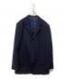 Y'S for men（ワイズフォーメン）の古着「3釦ジャケット」｜ネイビー