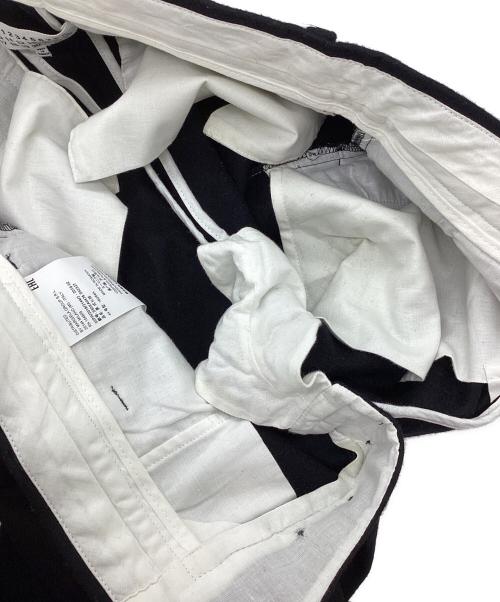 MARTIN MARGIELA（マルタン・マルジェラ）Martin Margiela (マルタン・マルジェラ) ウールスラックス ブラック サイズ:44の古着・服飾アイテム
