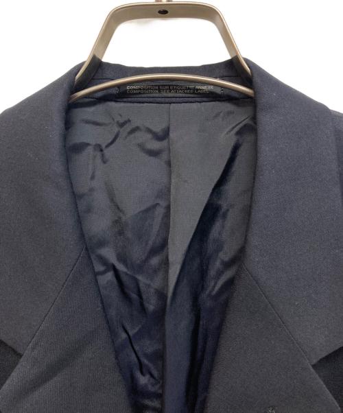 YOHJI YAMAMOTO（ヨウジヤマモト）YOHJI YAMAMOTO (ヨウジヤマモト) 3Bテーラードジャケット ネイビー サイズ:SIZE 2の古着・服飾アイテム