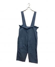 nest Robe（ネストローブ）の古着「コットンリネンタイプライター2wayサロペット」｜ブルー