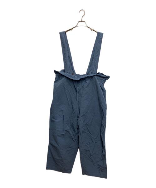 nest Robe（ネストローブ）nest Robe (ネストローブ) コットンリネンタイプライター2wayサロペット ブルー サイズ:FREEの古着・服飾アイテム