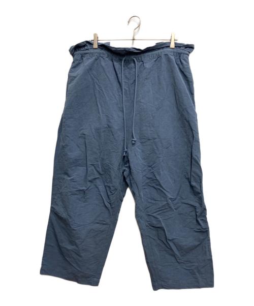 nest Robe（ネストローブ）nest Robe (ネストローブ) コットンリネンタイプライター2wayサロペット ブルー サイズ:FREEの古着・服飾アイテム