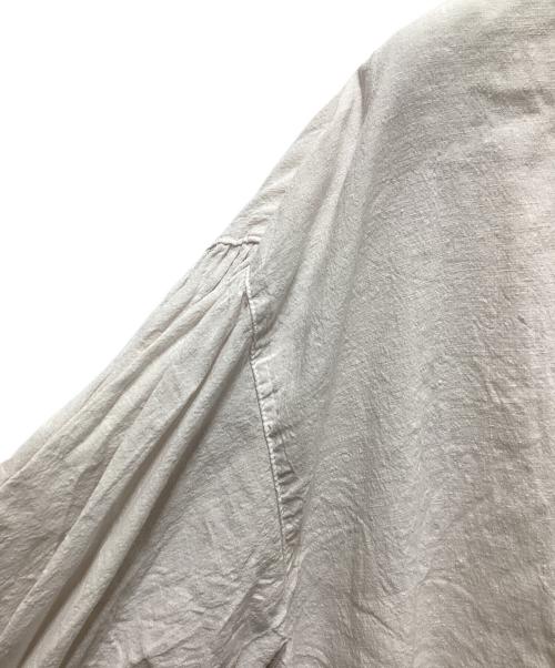 nest Robe（ネストローブ）nest Robe (ネストローブ) 近江晒しフラワーカラーブラウス アイボリー サイズ:FREEの古着・服飾アイテム