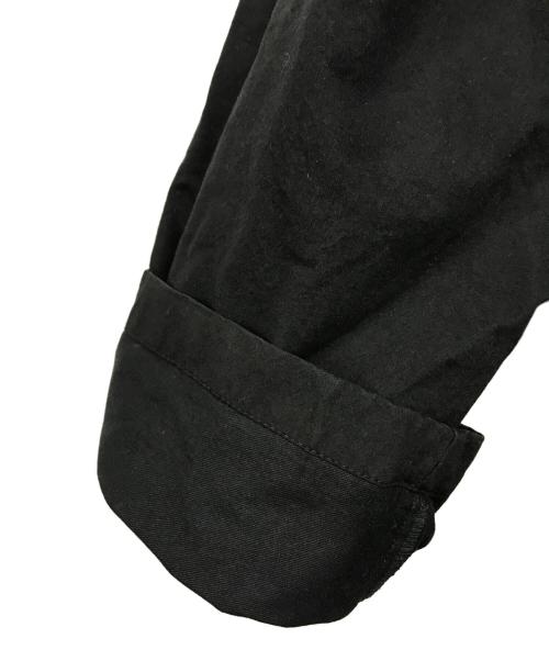 nest Robe（ネストローブ）nest Robe (ネストローブ) コットン馬布ビッグトレンチコート ブラック サイズ:SIZE FREEの古着・服飾アイテム