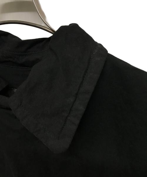 nest Robe（ネストローブ）nest Robe (ネストローブ) コットン馬布ビッグトレンチコート ブラック サイズ:SIZE FREEの古着・服飾アイテム