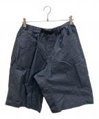 GRAMICCI×BEAMSグラミチ×ビームス）の古着「チェック柄ハーフパンツ」｜ネイビー