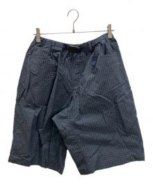 GRAMICCI×BEAMS（グラミチ×ビームス）の古着「チェック柄ハーフパンツ」｜ネイビー
