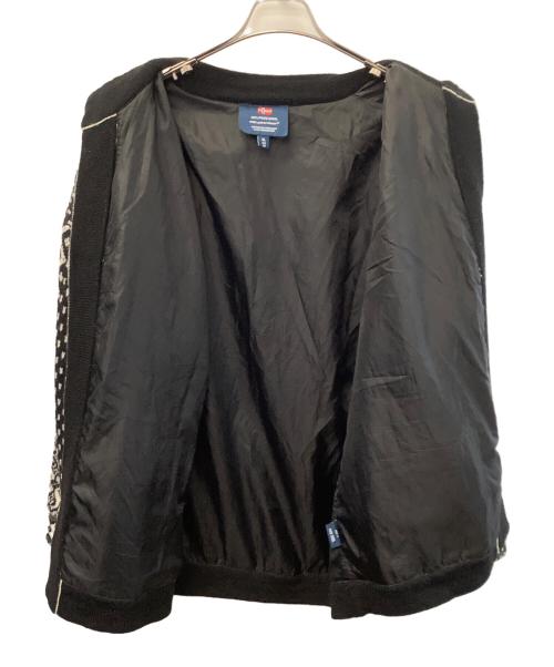 WINDF JORD（ウィンズフィヨルド）WINDF JORD (ウィンズフィヨルド) ニットカーディガン ブラック サイズ:XLの古着・服飾アイテム