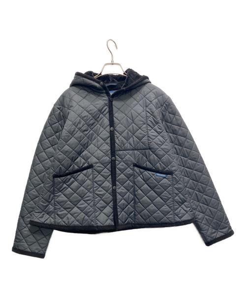 LAVENHAM（ラベンハム）LAVENHAM (ラベンハム) Aライン クロップド ジャケット LAMP BLACK サイズ:10の古着・服飾アイテム
