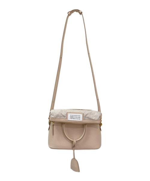 Maison Margiela（メゾンマルジェラ）Maison Margiela (メゾンマルジェラ) 5ACミニ ライトピンクベージュ サイズ:ミニの古着・服飾アイテム